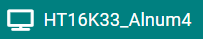 Alphanumeric block