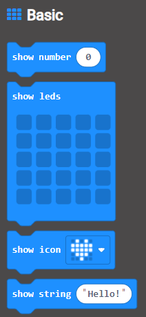 Code led blocks