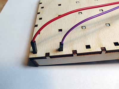Wire purple switch